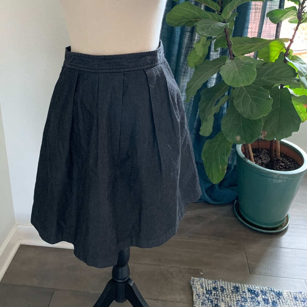 Brooklyn industries soft denim skirt